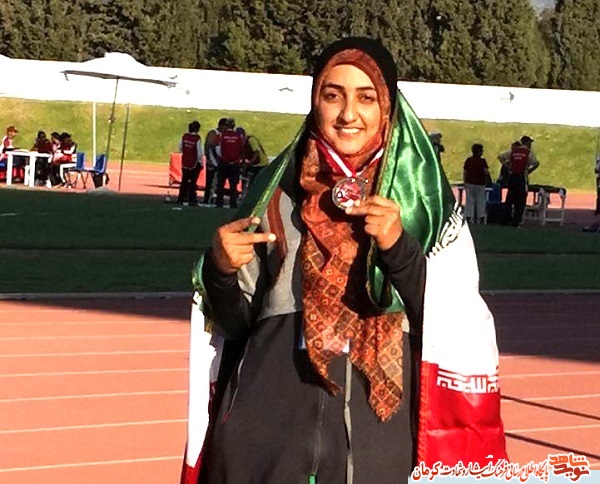 کسب مقام نخست مسابقات جهانی 2018 تونس توسط بانوی جانباز کرمانی