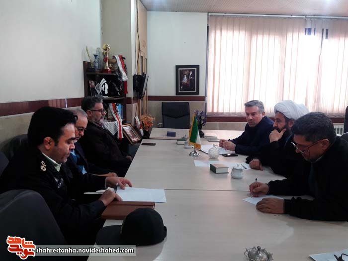 جلسه کارگروه ایثارگران در بنیاد شهید اسلامشهر برگزار شد