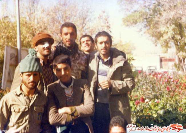 از چپ: محمد بهرامی - مرتضی حبیبی - تقی اسحاقی - محسن هدایتی - احمدرضا هدایتی 