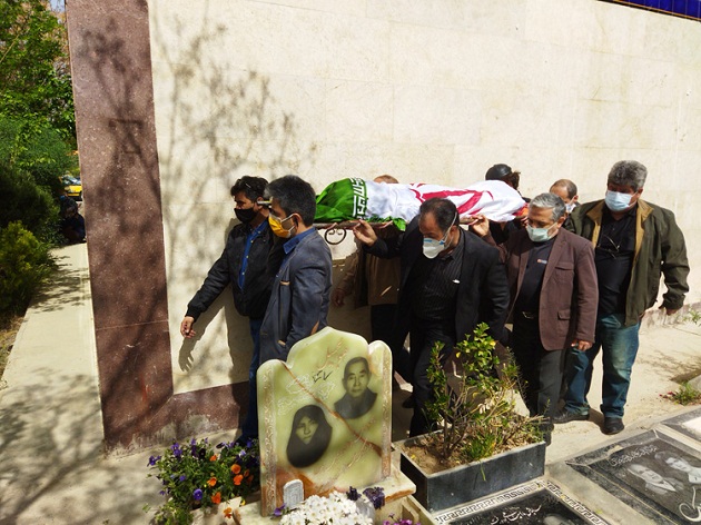 جانباز شهید محمد قفلسازان آسمانی شد