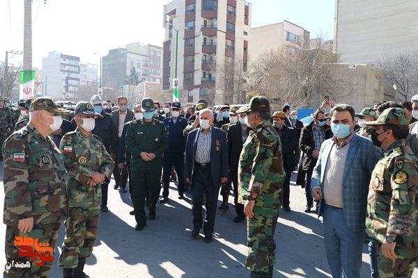 گزارش تصویری| تغییر نام خیابان اعتمادیه شرقی به نام سرتیپ «محمد جوادی»