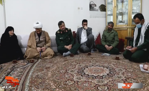 دیدار فرمانده سپاه استان قزوین با مادران شهدا