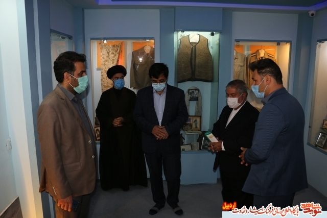 استاندار اردبیل از موزه شهدای استان بازدید کرد