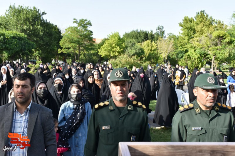 اجتماع بانوان اردبیلی در دفاع از حریم خانواده با معرفی سیره و سبک زندگی شهدا