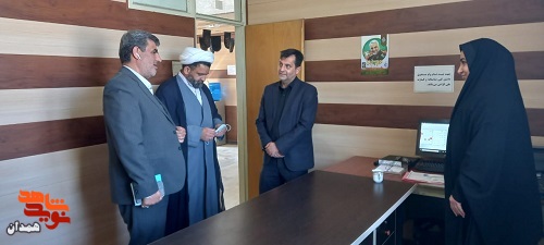 سفر یک روزه مدیرکل بنیادشهید به شهرستان کبودرآهنگ