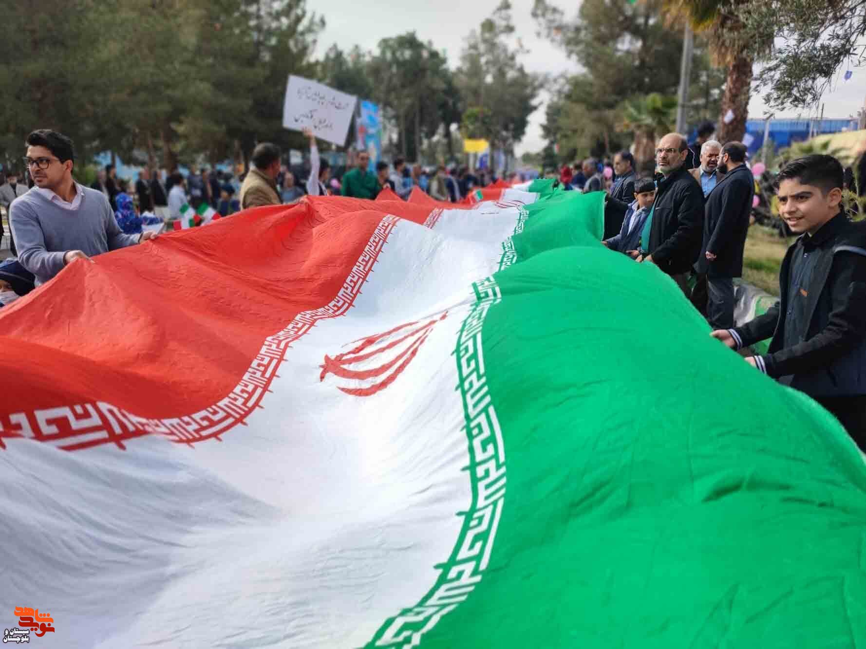 راهپیمایی یوم الله ۲۲بهمن در شهرستان زاهدان برگزار شد