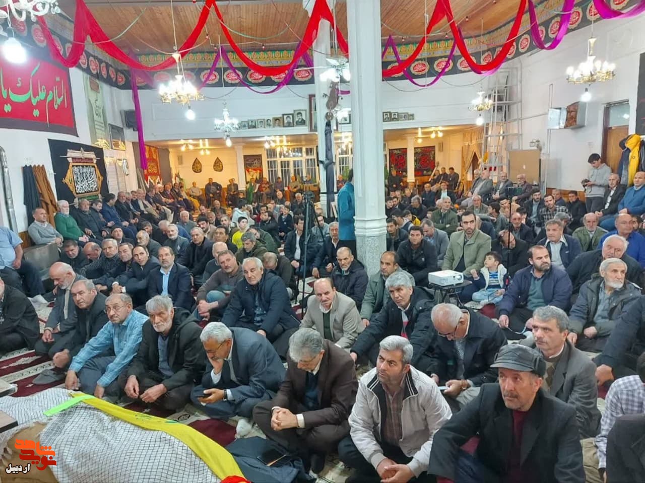 مراسم بزرگداشت شهدای دانشمند هسته‌ای در خلخال برگزار شد