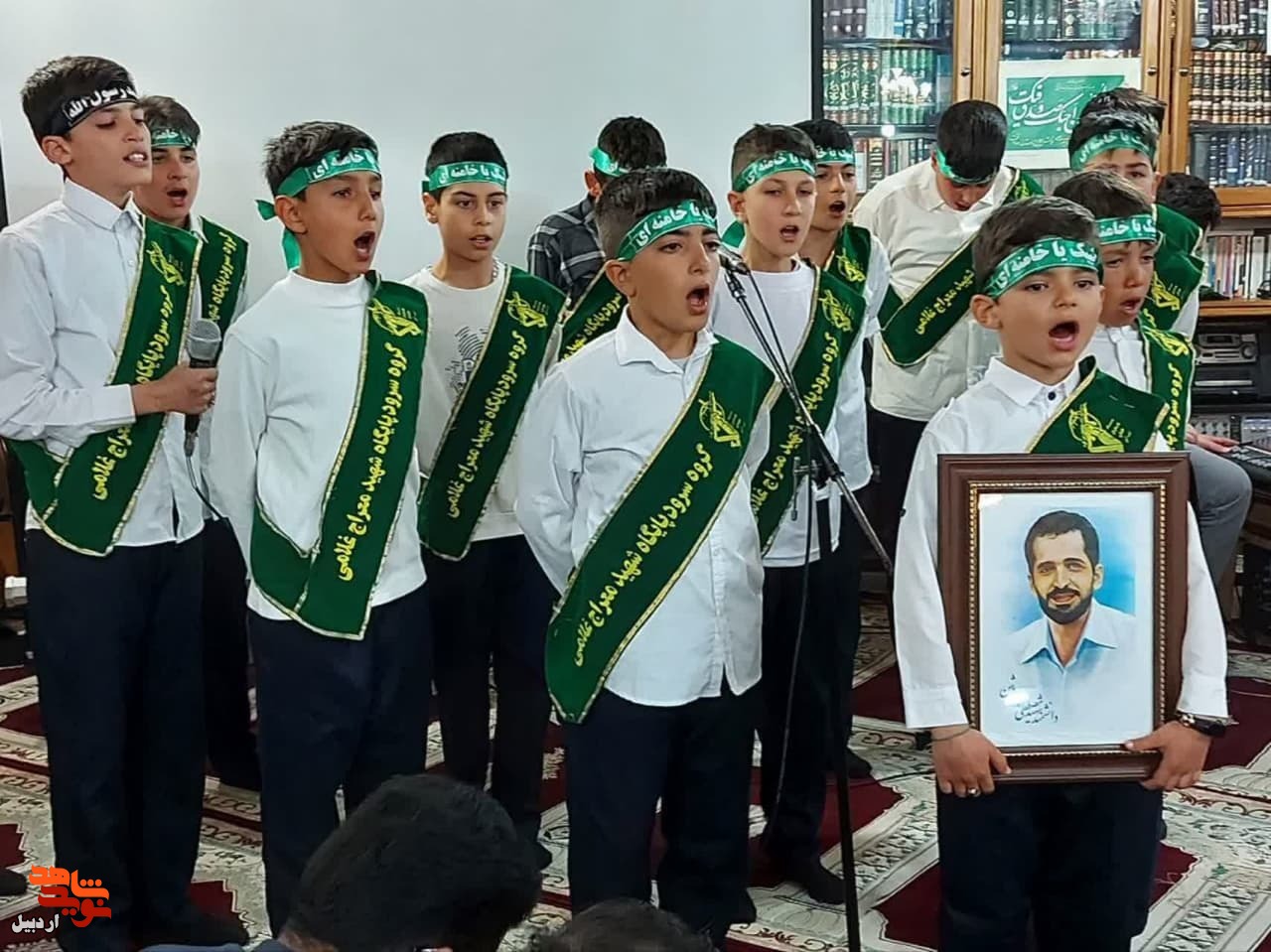 مراسم بزرگداشت شهدای دانشمند هسته‌ای در خلخال برگزار شد