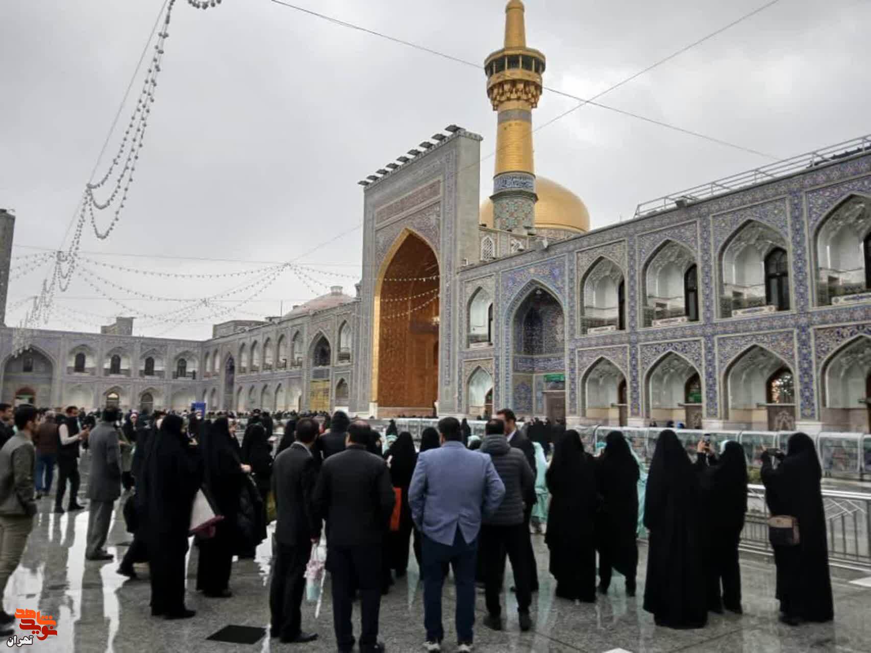 برگزاری اردوی زیارتی مشهد مقدس ویژه خانواده های معزز شهدا و ایثارگران