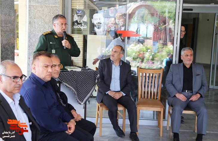 کاروان دوچرخه‌سواری جانبازان بصیر آذربایجان شرقی به حرم مطهر امام (ره)