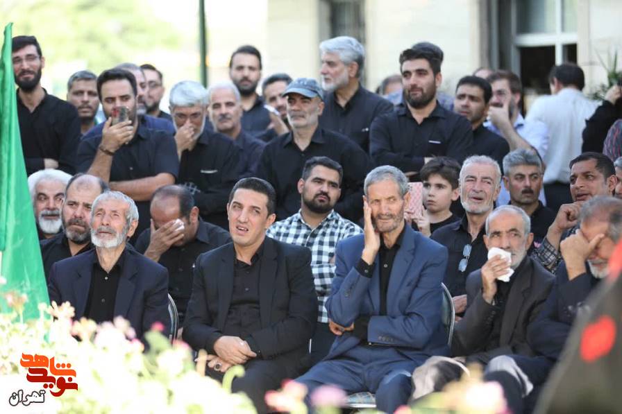 مراسم چهلمین روز شهادت سرتیپ دوم خلبان «سید طاهر مصطفوی»