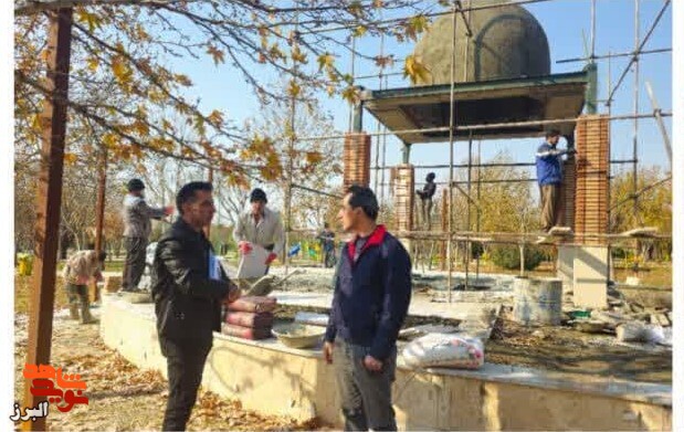 یادمان شهید گمنام تا روز تدفین، آماده  می‌شود