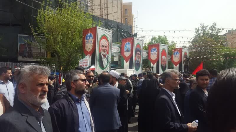 راهپیمایی غزه در خون برگزار شد