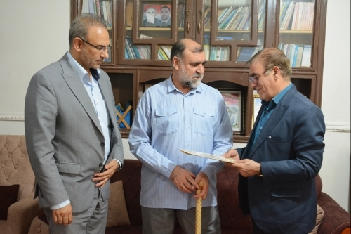 دیدار مدیرکل بنیاد شهید با ایثارگران پلدختر