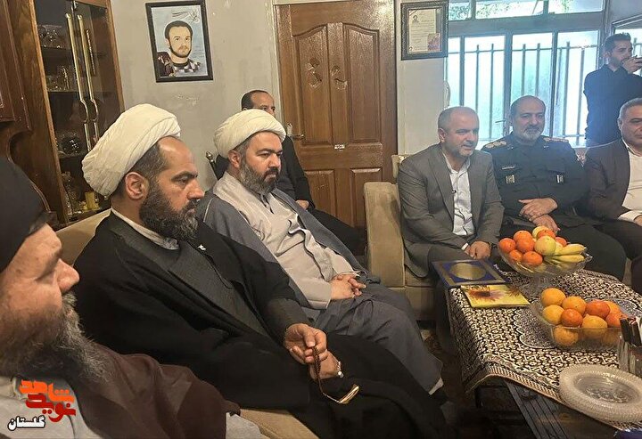 دیدار مدیر کل بنیاد شهید و امور ایثارگران گلستان با خانواده شهید مسیحی «ادموند بالیانس خانقاه»