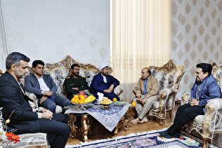 رئیس بنیاد شهید و امور ایثارگران کهنوج با ۳ جانباز...