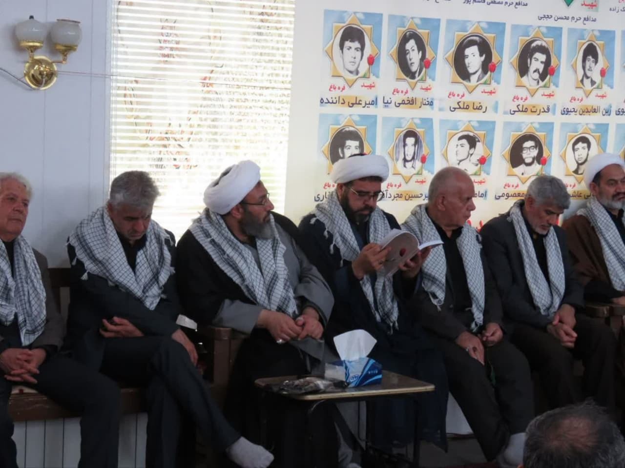 برگزاری یادواره ۵۸ شهید روستای قره باغ