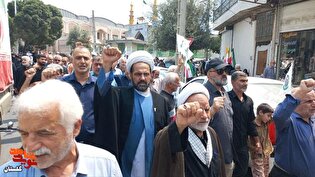 گزارش تصویری / راهپیمایی مردم گرگان در جمعه‌های «خشم و نصر»