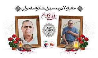 جانباز ۷۰ درصد سهراب شکوه سلجوقی به یاران شهیدش...