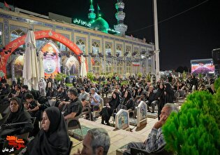 تصاویر/ حسینیه گلزار شهدای کرمان میزبان عزاداران...