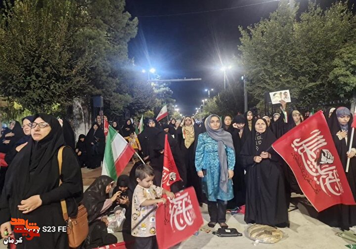 سیرجان یکپارچه پای آرمان‌های شهدا؛ حضور پرشور خانواده‌های ایثارگر از قاب...