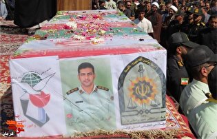 یکر مطهر شهید «مهدی جمشیدی‌پور» در دیار کریمان...