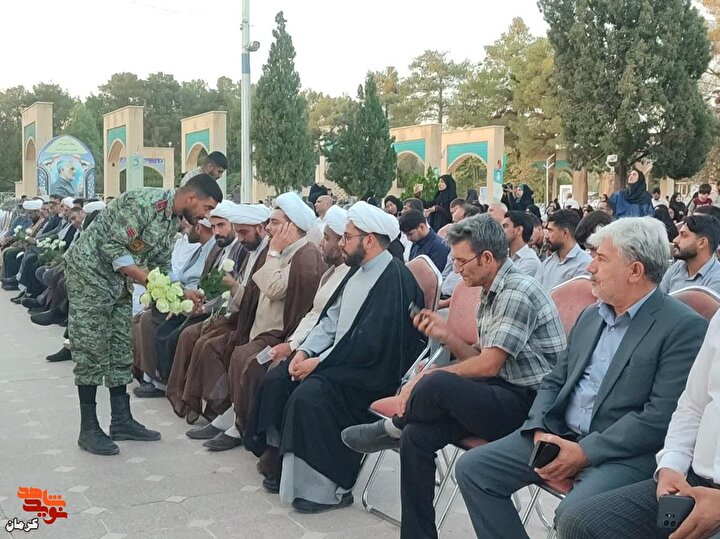 روایت تصویری از همایش بزرگداشت هفته دفاع مقدس در سیرجان
