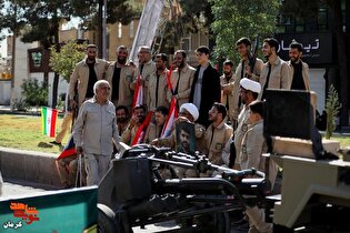 تجدید میثاق پیشکسوتان ایثارگر و جانبازان کرمانی...