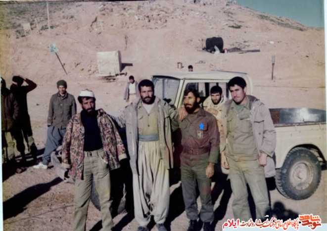 شهید قنبر جم زاده فرمانده گروهان 