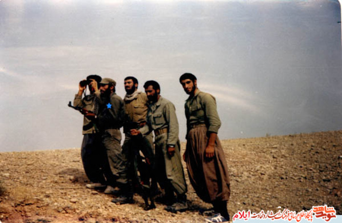 شهید قنبر جم زاده فرمانده گروهان 