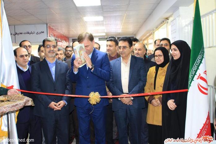 حضور در آیین افتتاح پانزدهمین نمایشگاه کتاب گیلان
