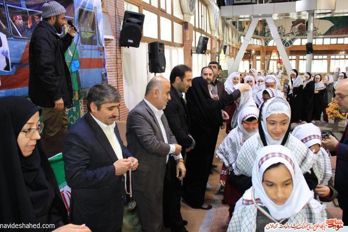 حضور در اردوی فرهنگی دانش آموزان شاهد و ایثارگر (فرمانده دلها)