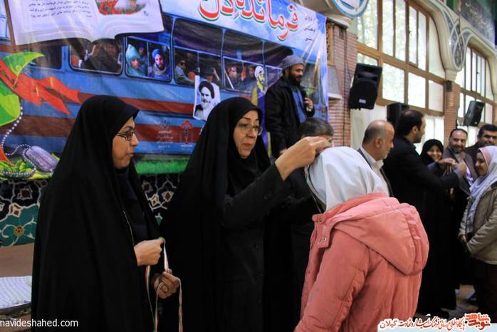 حضور در اردوی فرهنگی دانش آموزان شاهد و ایثارگر (فرمانده دلها)
