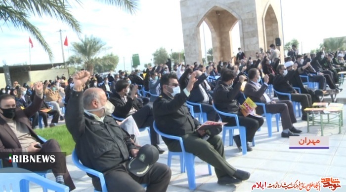 آئین گرامیداشت سالروز حماسه نهم دی ماه سال ۸۸ امروز در مناطق مختلف استان ایلام برگزار شد