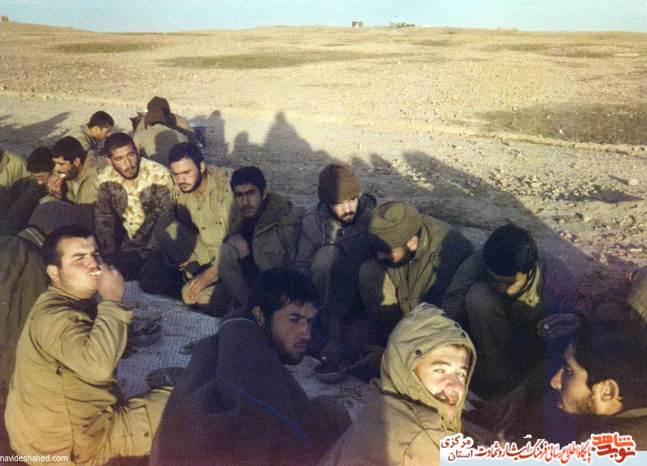 شهیدان تصویر - سید مرتضی سیدی- جعفر انصاری-محمدحاج محمدولی- ابوالفضل اسدی - مجید رحیمی - کاوه نبیری