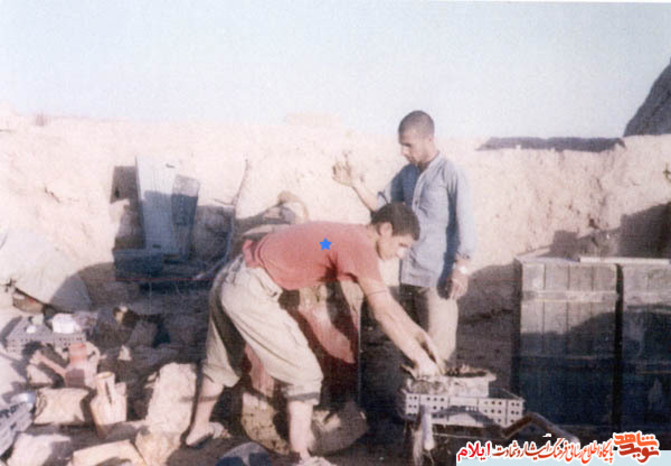 شهید «نادر منصوری» از کارکنان اداره برق استان ایلام