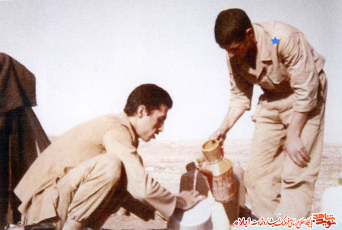 شهید «نادر منصوری» از کارکنان اداره برق استان ایلام