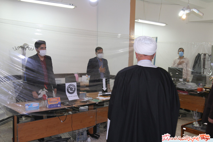دیدار نوروزی مدیرکل بنیاد در جمع کارکنان بنیاد شهید شهرستان بیرجند