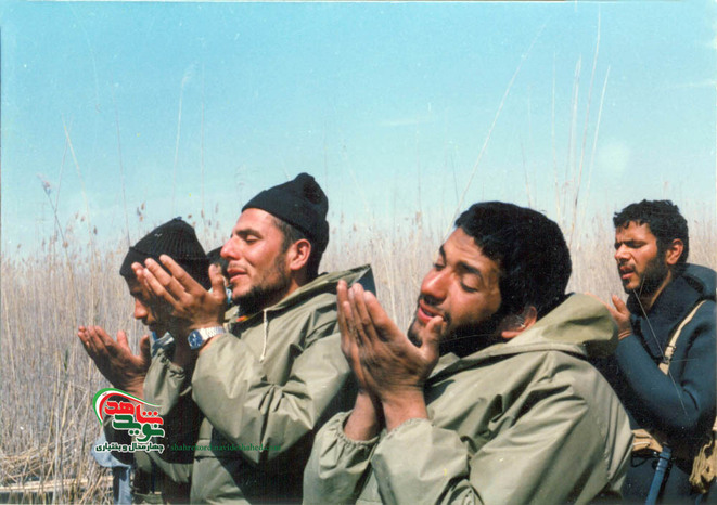 دیده بان شهید حشمت الله حیدری وانانی ، سردارشهید سید کمال فاضلی دهکردی و برادرش سید شهید سید احمد فاضلی دهکردی  