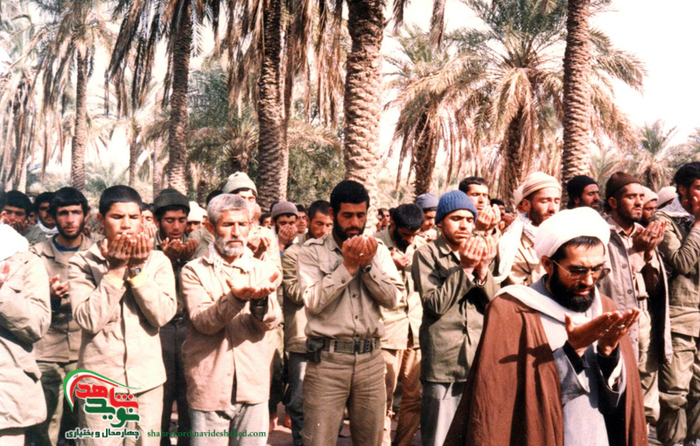 سردار شهید غلامرضا کاووسی قهفرخی و همرزمان