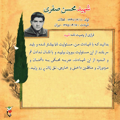 شهید محسن صفری