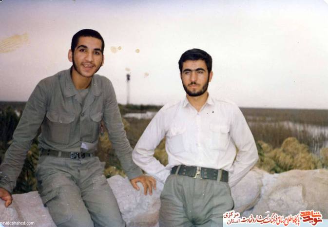 از چپ: علیرضا مرادی - جمشید الوانی